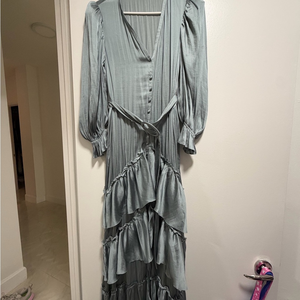 Few Moda Maxi Ruffle Slate Blue S - Picture 2 of 6